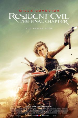 Resident Evil: The Final Chapter poster